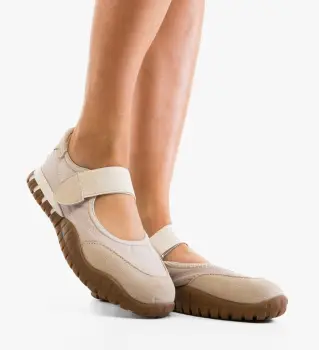 Pantofi Casual Runny Bej imagine