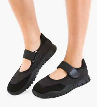 Pantofi Casual Runny Negri imagine