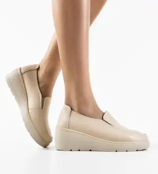 Pantofi Casual Sanam Bej imagine