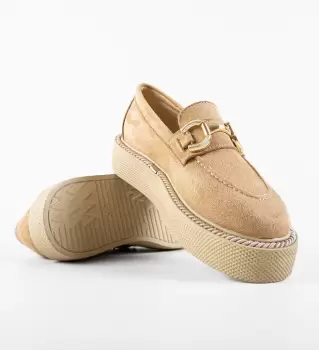 Pantofi Casual Selvie Bej imagine