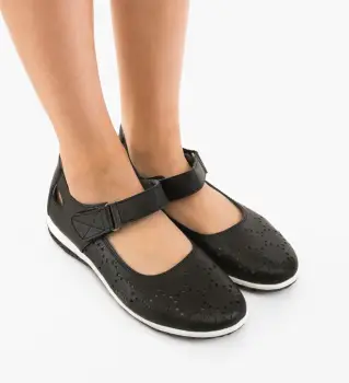 Pantofi Casual Silka Negri imagine