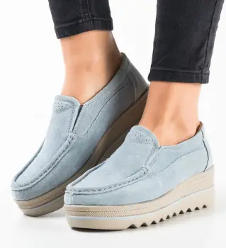 Pantofi Casual Smirno Albastri imagine