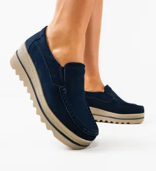 Pantofi Casual Smirno Bleumarin imagine