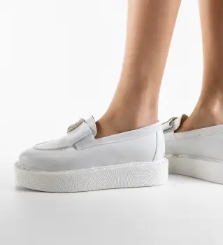 Pantofi Casual Sofia Albi imagine