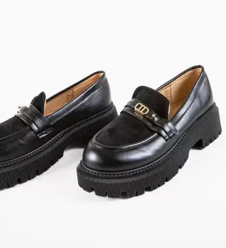 Pantofi Casual Solis Negri imagine