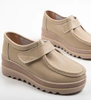 Pantofi Casual Straif Bej imagine