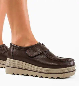 Pantofi Casual Straif Maro imagine