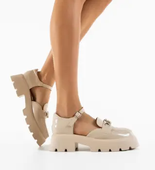 Pantofi casual Suletul Bej imagine