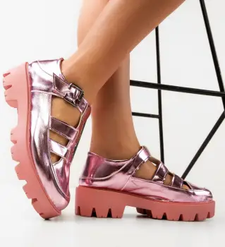 Pantofi Casual Teoritzi Roz imagine