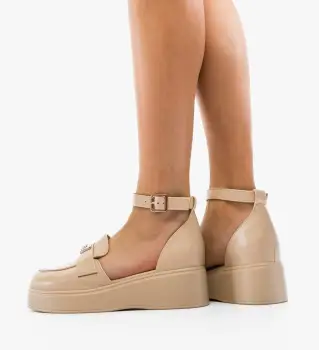 Pantofi casual Terfly Bej imagine