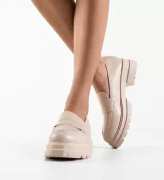 Pantofi Casual Tess Bej imagine