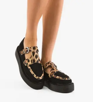 Pantofi Casual Teylar Negri 3 imagine