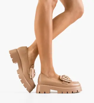 Pantofi casual Tianna Khaki imagine