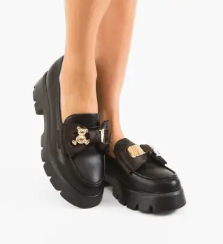 Pantofi casual Tianna Negri 2 imagine