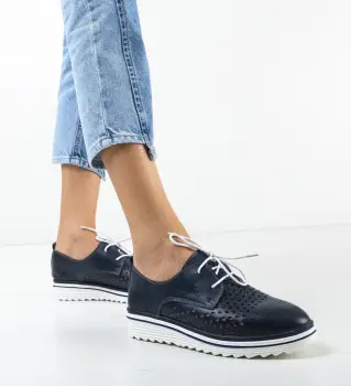 Pantofi Casual Tone Bleumarin imagine