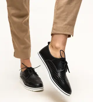 Pantofi Casual Tone Negri imagine