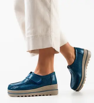 Pantofi Casual Torinas Albastri imagine