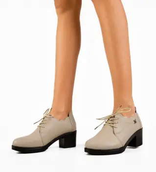 Pantofi Casual Tyborc Bej imagine