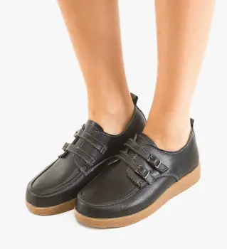 Pantofi Casual Tyche Negri imagine