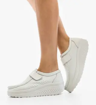 Pantofi Casual Utre Albi imagine