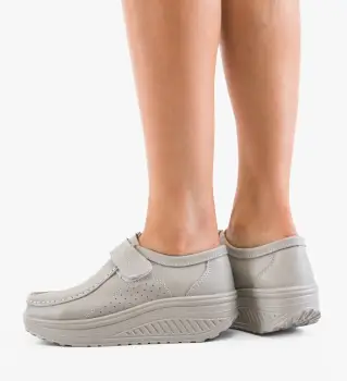 Pantofi Casual Utre Gri imagine