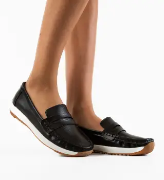 Pantofi Casual Uyteu Negri imagine