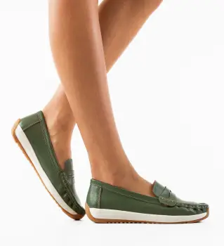 Pantofi Casual Uyteu Verzi imagine