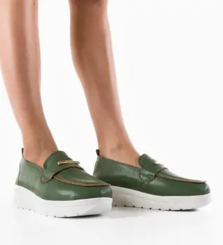 Pantofi Casual Vefra Verzi imagine