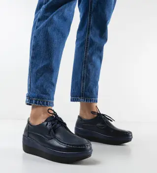 Pantofi Casual Vlasta Bleumarin imagine