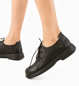 Pantofi Casual Vlobe Negri imagine