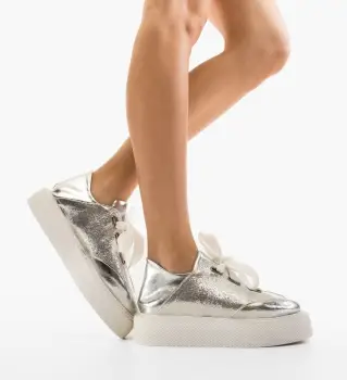 Pantofi Casual Vynn Argintii imagine