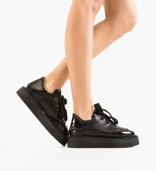 Pantofi Casual Vynn Negri imagine