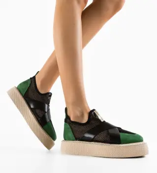 Pantofi Casual Windee Verzi imagine