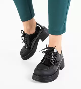 Pantofi Casual Woody Negri imagine