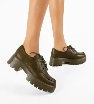 Pantofi Casual Xabier Khaki imagine