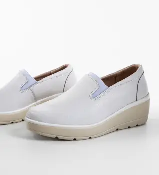 Pantofi Casual Yanam Albi imagine