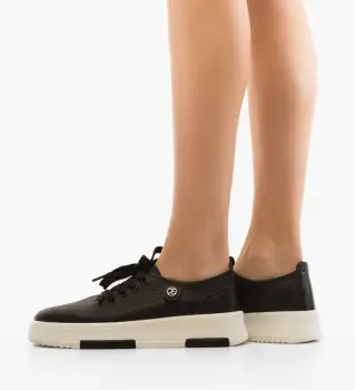 Pantofi Casual Ygrysha Negri imagine