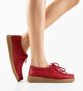 Pantofi Casual Yorker Rosii imagine