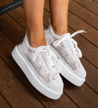 Pantofi Casual Ystory Albi 2 imagine