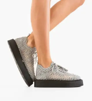 Pantofi Casual Ystory Gri 2 imagine