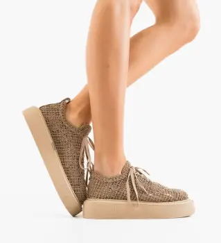 Pantofi Casual Ystory Khaki 2 imagine