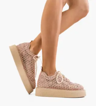 Pantofi Casual Ystory Roz 2 imagine