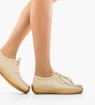 Pantofi Casual Zackary Bej imagine