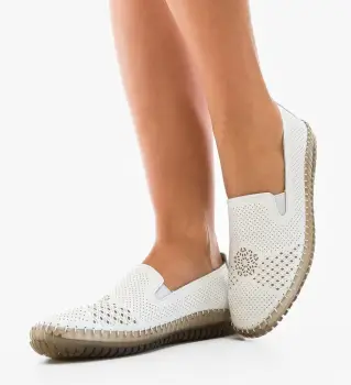 Pantofi Casual Zakrey Albi imagine
