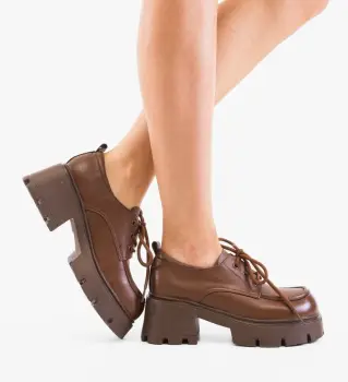 Pantofi Casual Zakyn Camel imagine