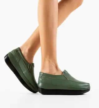 Pantofi Casul Freeman Verzi imagine