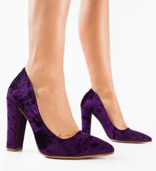 Pantofi Clash Mov 3 imagine