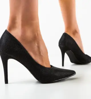 Pantofi Cruze Negri 4 imagine