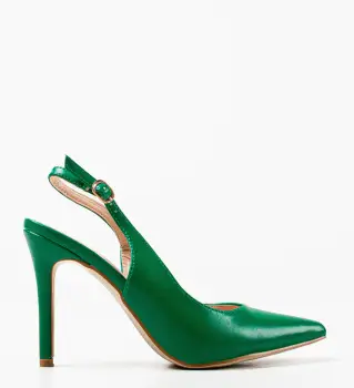 Pantofi cu toc Amani Verzi imagine