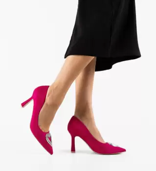 Pantofi cu toc Aquazar Fuchsia imagine